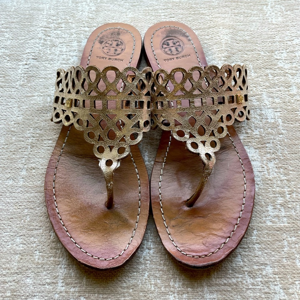 Tory Burch | Gold Sandal